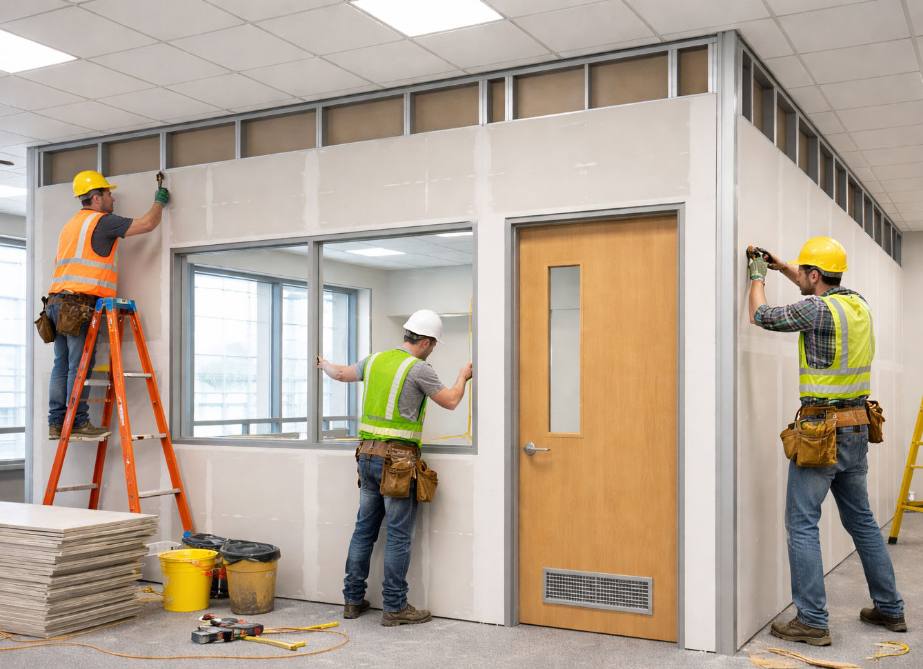 Gypsum Board Partion e1768538746198